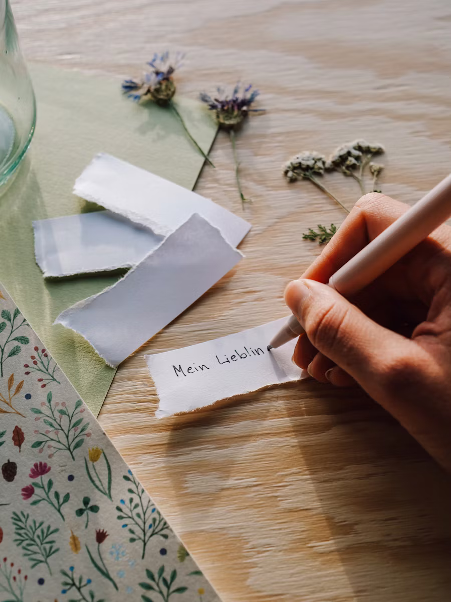 Handwritten Note
