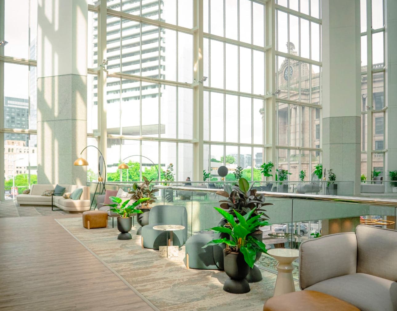Refined Florals for Professional Spaces