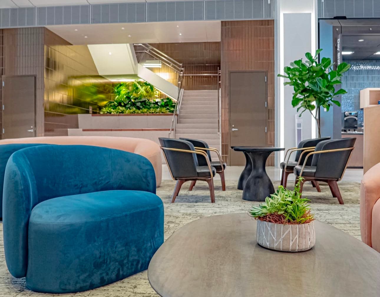 Refined Florals for Professional Spaces